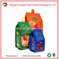 Liquid pouch with spout for juice, juice doypack